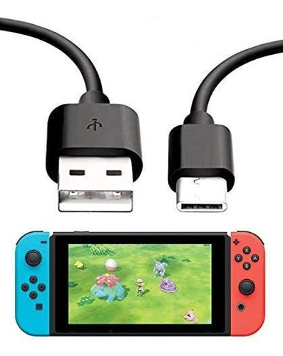 Cable Usb A Usb C Para Nintendo Switch Y Lite, 10 Pies