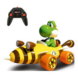 Mario Kart Carrera Rc Yoshi Go Kart Bumble 8 Km/h Luz Led