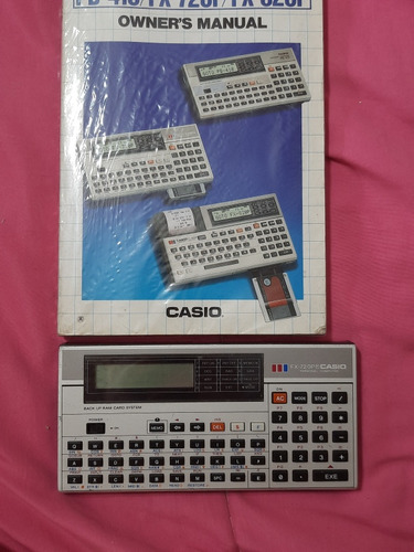 Calculadora Antiga Casio Fx-720p  Com Manual Leia 