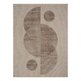 Tapete Sisal Sem Pelo Econature Nascente Bege/marrom 200x250