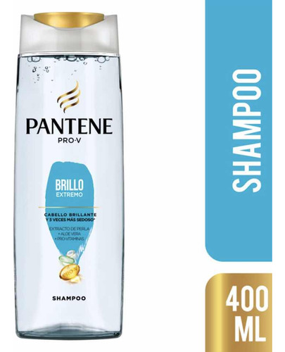 Pantene Shampoo Brillo Extremo 400 Ml