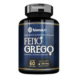 Bionutri Feno Grego Boro Vitaminas E Minerais 60 Caps