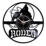 Handmadecorp Reloj De Pared Rodeo Reloj De Pared Deportivo R