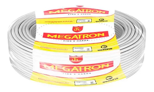 Cabo 6mm Flexivel 40 Metros Megatron Rolo De Fio 6mm 40m