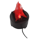 Lámpara De Fuego Falso Led Mini 3d Luz De Fuego Electr...