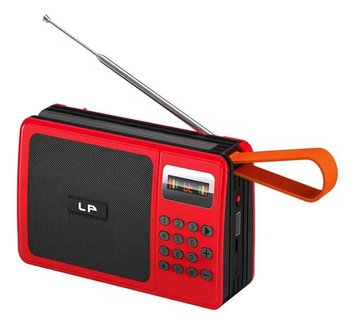 Radio Good Bass Lp-v52 Led Fm/usb/sd Bluetooth 8w
