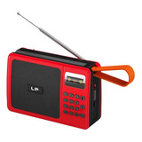 Radio Good Bass Lp-v52 Led Fm/usb/sd Bluetooth 8w