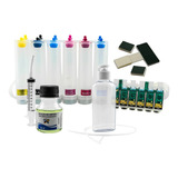 Bulk Ink P/ Epson T50 Tx730wd R290 + Kit Limpeza - Sem Tinta