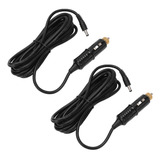 Cable De Alimentación Para Cargador De Coche De 12 V Dc, 2 U