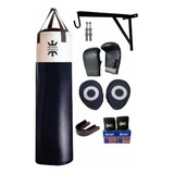 Kit Box Guantines+ Bolsa Boxeo 180 Guantes Foco Soporte 