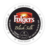 Folgers De Seda Negro K-copas Para Keurig Cerveceros, 18 Cou