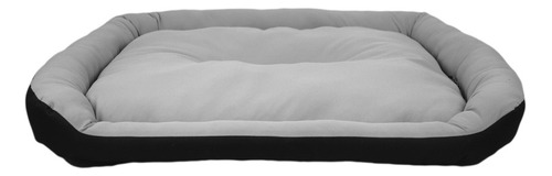 Cama Para Perro Cama Grande Exterior Impermeable Fancy Pets Color Gris-negro