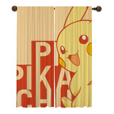 Cortinas Pokemon, Videojuego Y Anime Personalizable 