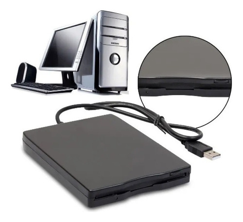 L Lector De Disquetes Por Disquete Usb Externo 720 Kb 1.44