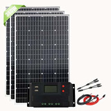 Paneles Solares - Kit De Panel Solar De 360 W 12 V Para Auto