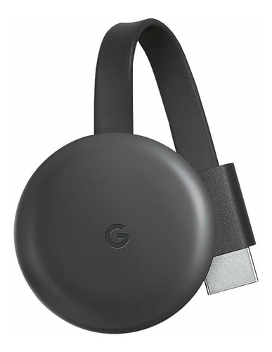 Google Chromecast 3.ª Generación Full Hd Carbón Con Fuente