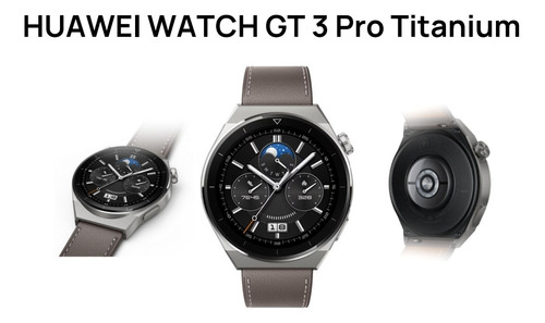 Huawei Gt3 Pro Titanium. Smartwatch. Cuero.  Zafiro. Sin Uso