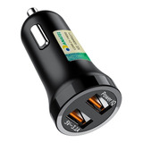 Carregador Veicular Turbo 2 Usb Para Celular Automotivo