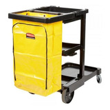 Coche De Limpieza Compacto - Rubbermaid Color Yellow