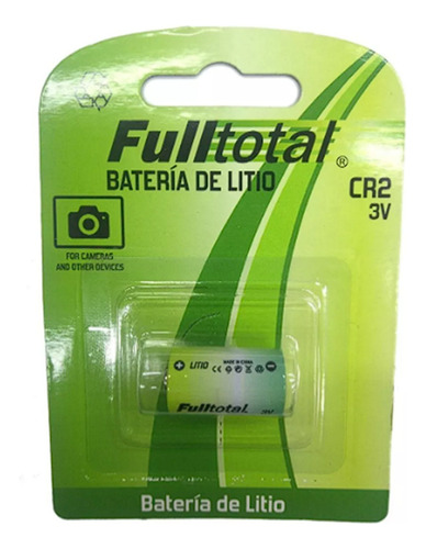 Cr2 1cr2 Full Total Litio 3v P/ Sensores, Alarmas, Camara