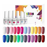 Esmalte De Uñas - Vishine Gel Nail Polish 24 Colors Set 