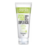 Clearskin Sabonete Facial Limpeza Controle Brilho 60g Poros