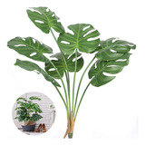 2 Planta Artificial Maceta Monstera 74cm Decoracion Hogar