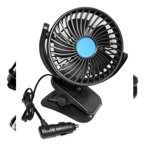 Ventilador Abanico Electrico De Pinza Cigarrera Carro 12v