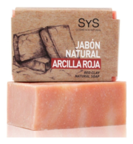 Jabón Natural Arcilla Rosa Sys X 2 Unds