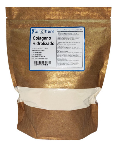 Colágeno Hidrolizado 100% X500g - g a $110