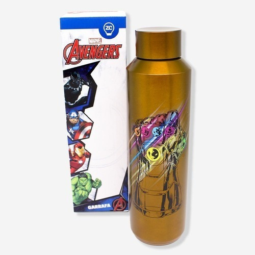 Garrafa Térmica Personagens Desenhos 600ml Presente Oficial