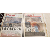 Diarios Clarin 11 Y 12 De Septiembre De 2001