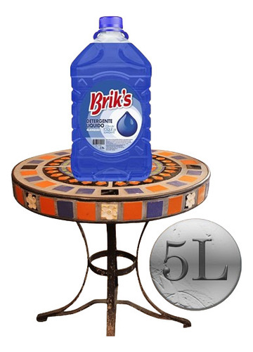 Detergente Briks 5l - Envio Gratis