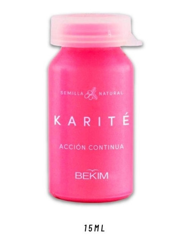 Ampolla Manteca De Karite Bekim X 15 Ml