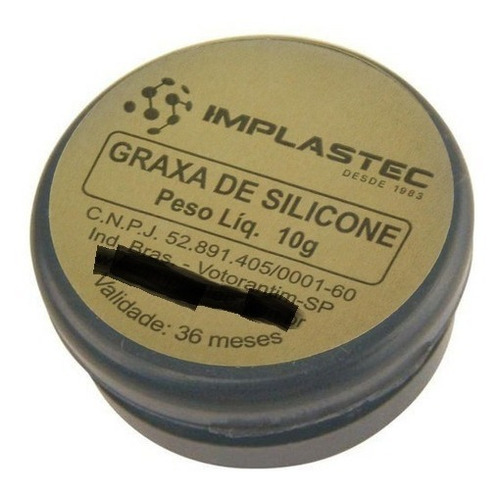 Graxa De Silicone Implastec 10g Airsoft Paintball Airguns