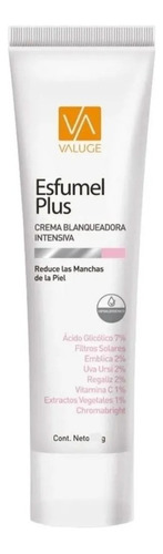 Esfumel Plus Crema Blanqueadora Intensiva Manchas Valuge