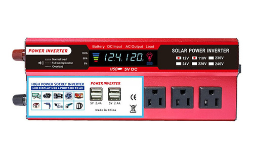 Inversor De Energía Solar Inversor De Onda Sinusoidal Pura D