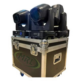 4 Moving Head Beam 150w Prisma  Gobos + Cores Dmx Case