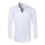 Camisa Manga Larga Stretch