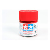 Pintura Acrílica De 23 Ml X7 Red By Tamiya # X7