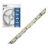 Luminario De Fita Led 5050 Rolo 5m 12v Ip20 P/ Perfil Sanca Alto De Brilho Cor Da Luz Branco Frio Lumi 1ª Linha