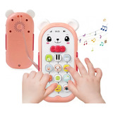 Teléfono Celular Musical Luminoso Juguete Para Bebé Y Niños