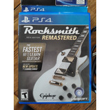 Rocksmith Remastered Edition 2014 Físico Con Cable Incluido 