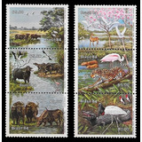 Fauna & Flora - Brasil - 2 Series Mint - Yv 1668a + 1676a