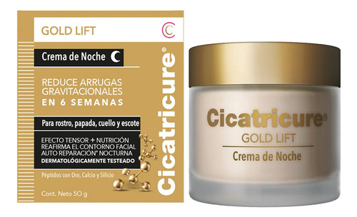 Cicatricure Crema Facial Gold Lift De Noche 50g
