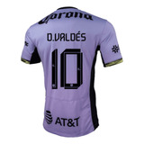 Jersey Tercera Playera Diego Valdés 10 Morada Lila 2023/2024
