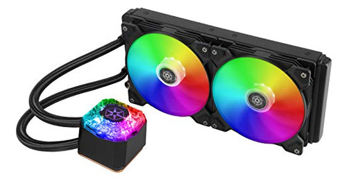 Enfriador Líquido Argb Aio Silverstone Icegem 280 Mm, 2 X