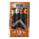 Set De Perfumes Cuba Variety De 4 Piezas Para Hombre Con Aer