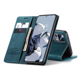 Funda Genérica Xiaomi Leather Case Azul Con Diseño Redmi Note12s 4g Abroad