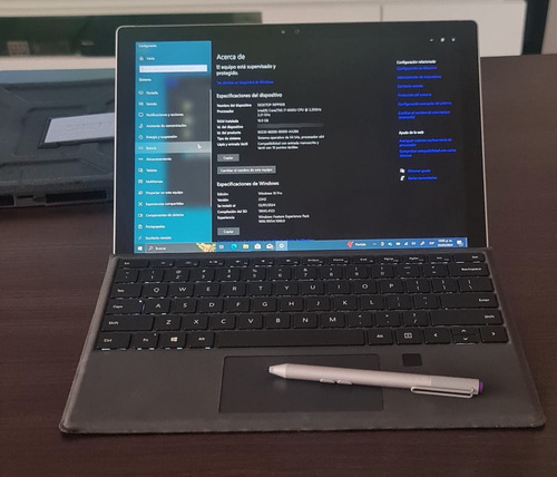 Portátil Tablet Microsoft Surface 4 Ssd 870 Gb I7 16gb